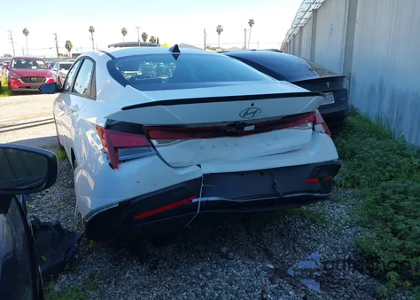 2025 Hyundai Elantra Sel Sport z USA, uszkodzony, nr VIN KMHLM4DG5SU066678